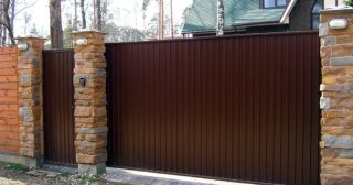Купить откатные ворота консольные Большой Камень, цена от 2812 руб.
