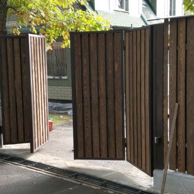 Купите и Закажите Ворота Гармошка: Лучшая Цена от 47536 руб, Установка под Ключ и Доставка в Большом Камне и по Области